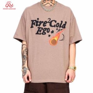 Haute qualité été 100% coton hommes graphique à manches longues t-shirts hommes Double couche à manches longues t-shirts avec col rond qualité - Product Image 1