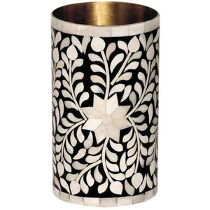 New Classic Design <b>Flower</b> Vase Finest Quality Mother of Pearl With Floral Design for Home Decoration Side Table Display <b>Ornament</b> - Product Image 1