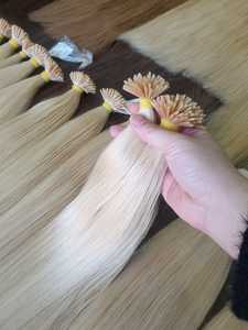 Extension de cheveux i-tip, bon marché 10kg, couleur Blonde, avec le meilleur prix de gros de l'usine - Product Image 6