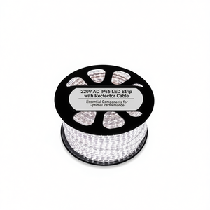 Tira de LED de 220V CA IP65 con Cable Rectificador, Componentes Esenciales para un Rendimiento Óptimo - Product Image 2