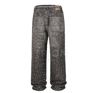 Nouvel Arrivage 2026 – Pantalon Cargo Homme Slim Fit avec Strass – Design Brillant - Product Image 2