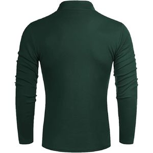 Suéteres de invierno ajustados de alta calidad para hombres antiarrugas con cuello redondo Logotipo frontal Colores lisos-Todo hecho de poliéster - Product Image 2