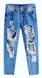 Jeans en denim personnalisables de haute qualité unisexe 100% coton lavé coloré léger en laine brodé taille élastique Logo personnalisé - Product Image 4