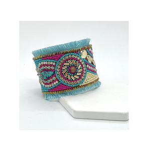 Bracelets bohèmes pour femmes bijoux à breloques multicouches extensibles design fantastique produits de qualité durables - Product Image 6