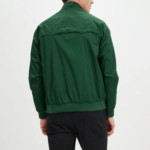 2025 nuevos envíos rápidos invierno estilo de negocios chaqueta de bombardero forrada de lana gruesa de una pieza para hombres servicio OEM personalizado - Product Image 3