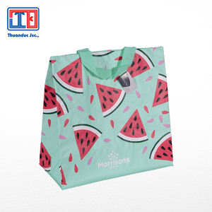 ถุงช้อปปิ้ง PP ไม่ถักไม่ทอดีไซน์กระเป๋าเก็บความเย็น - Product Image 3