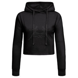 Fashionable Pullover Crop <b>Top</b> Hoodie For Daily Wear With Lightweight Comfortable Material Stylish Pullover Crop <b>Top</b> Hoodie - Product Image 1