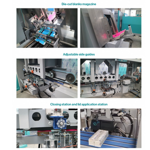 Máquina Formadora de Tapas Totalmente Automática LIDON, Máquina de Tapas Superiores para Cartón Troquelado, Maquinaria de Embalaje Secundario - Product Image 6