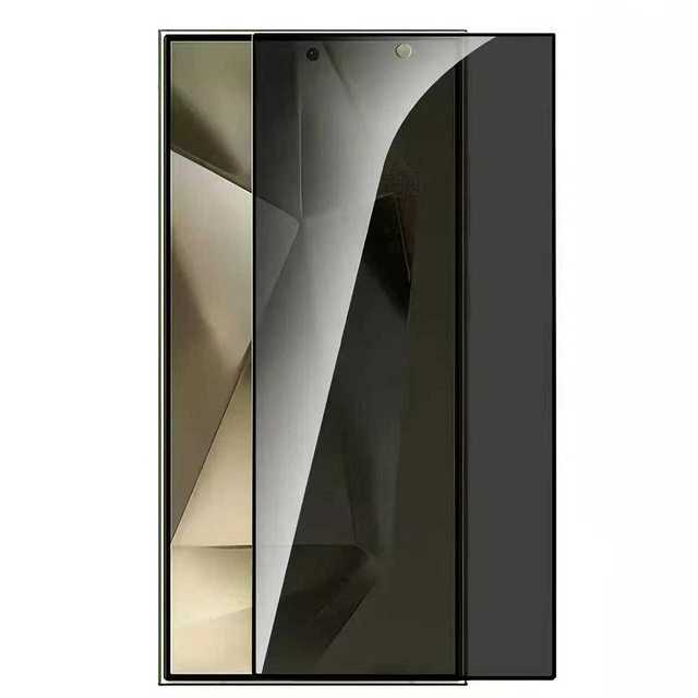 Samsung anti-spy screen protector, Tempered Glass Anti-Spy Film,  Anti-Fingerprint, Full Coverage