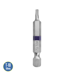 Set di Punte Torx Lunghe T10 (2 Pezzi) in Acciaio S2 al Cromo Vanadio - Product Image 2