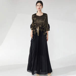 <strong>New</strong> Arrival 2025 Evening <strong>Dresses</strong> Women Lady Elegant High Quality Designer Plus Size Tops and Skirts Stretch <strong>Dresses</strong> - Product Image 6