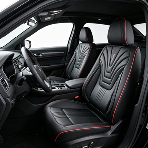 <span class=keywords><strong>Coprisedili</strong></span> Auto in Pelle PU Personalizzati, Set Completo di Lusso Impermeabile, <span class=keywords><strong>Coprisedili</strong></span> <span class=keywords><strong>Universali</strong></span> Compatibili con BMW - Product Image 3