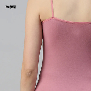 Women's Summer Sexy Backless Tank Top Wholesale Custom Camisole Tops Plain Solid Pattern Seamless Knitted 100% <b>Bamboo</b> Fiber - Product Image 6