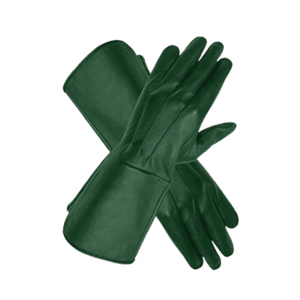Nouveaux gants de soudage en polyester confortables OEM 16 POUCES Résistants à la chaleur Respirants Anti-abrasion Paume sans couture Personnalisables - Product Image 4