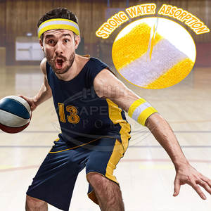 Lightweight Dry Thin Protection <b>Sweatband</b> for Men Women & Kids-High-Performance Sports <b>Sweatband</b> (100% Cotton) - Product Image 3