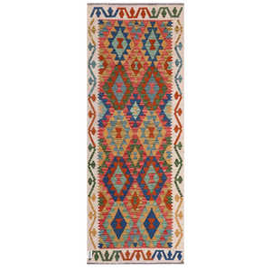 Alfombra Imaco Rugs Maimana Afganistán Kilim 210 x 80 cm Alfombra de Área y Juego - Product Image 1