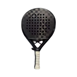 Raquette de padel professionnelle OEM en fibre de carbone, noyau en EVA, durable, 3K 12K 18K, haute qualité, raquettes personnalisées - Product Image 1