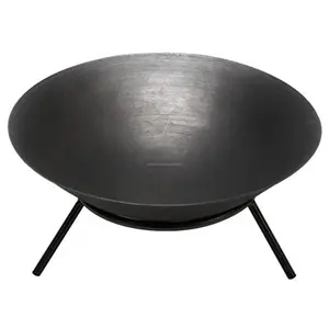 Cocina al aire libre Chimenea redonda estilo caldero decorativo chimenea al aire libre en el jardín o para una fiesta de barbacoa - Product Image 1