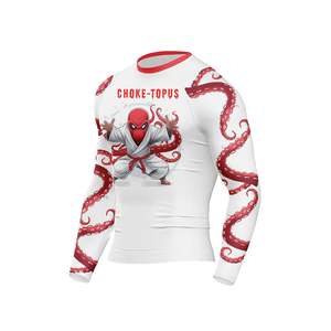 ODM customized High Quality Custom Rash Guard Men Wholesale Spandex Bjj Rash Guard Surfing Diving Rash Guard - Product Image 3