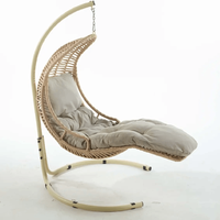 Fauteuil suspendu œuf européen moderne le plus vendu, fabriqué en Turquie, en métal et rotin, pour salle de sport, jardin, terrasse, mobilier de loisirs, couleur personnalisable