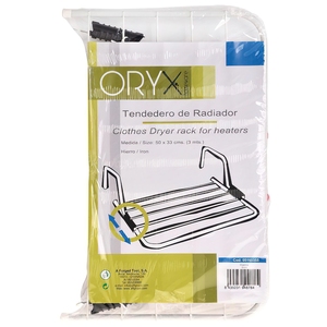 Stendibiancheria Oryx Radiatore in Acciaio Bianco 50x32cm - Product Image 2
