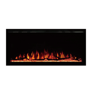 Chimenea eléctrica integrada decorativa, calentadores eléctricos montados <span class=keywords><strong>en</strong></span> <span class=keywords><strong>la</strong></span> <span class=keywords><strong>pared</strong></span>, chimenea <span class=keywords><strong>de</strong></span> doble cara para <span class=keywords><strong>pared</strong></span>, chimenea <span class=keywords><strong>de</strong></span> madera - Product Image 1