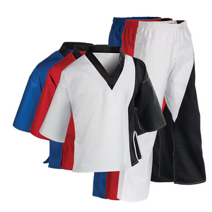 Costume uniforme de taekwondo tissu respirant matériau léger conçu sur mesure pour l'entraînement quotidien des arts martiaux et le combat - Product Image 4