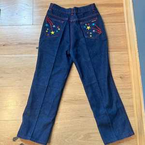 Pantalones vaqueros modernos de pierna recta con botones y ajuste personalizado de algodón de tamaño personalizado por MS - Product Image 5