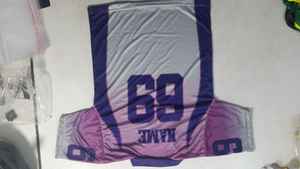 Pakistan Star Printed Cotton Spandex Jersey Camiseta para hombre Bordado personalizado O-cuello Manga larga Dip Dyed-Fotos reales - Product Image 2