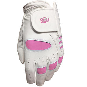 Guantes de golf de cuero genuino suave Unisex para hombre personalizables Grace blancos con manos de estilo de logotipo conjunto de color personalizado - Product Image 2