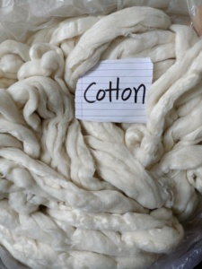 Plata de algodón natural hecha a medida de fibra de algodón 100% ideal para hilanderos y tejedores textiles para reventa - Product Image 2