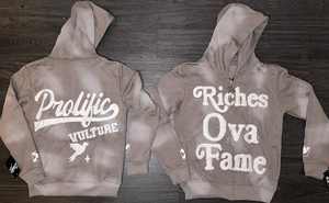 Custom Design <b>Men's</b> Distressed Embroidery Patch Patchwork <b>Zip</b> up Hoodies Acid Washed Vintage French Terry Sun Faded <b>Men</b> <b>Hoodie</b> - Product Image 5