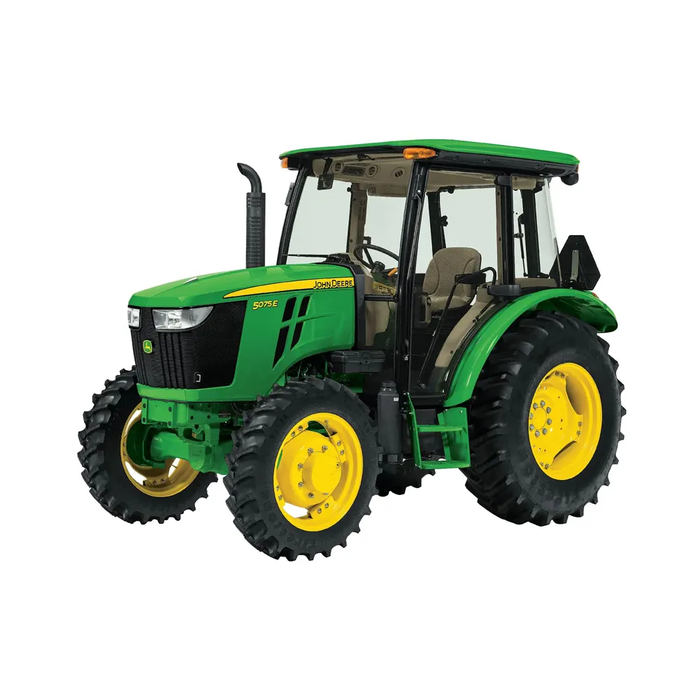 Tractor agrícola usado John 95hp Deere-con cabina buena calidad/estado a la venta tractor agrícola