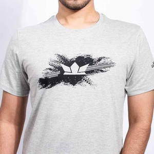 Camiseta personalizada de algodón de alta calidad para hombre, camiseta de gran tamaño de peso pesado en blanco, Camisetas estampadas para hombre - Product Image 2