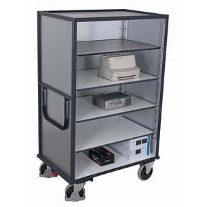Carrito Organizador de Oficina Variofit ESD, Soldado Firmemente, con Dimensiones Externas de 1.115 x 730 mm (Ancho/Profundidad) - Product Image 1