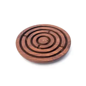 Mê cung bóng trong mê cung bằng gỗ Bảng câu đố trò chơi 4x4