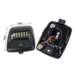 ชุดไฟส่องป้ายทะเบียน LED Toyota Tacoma 2005-2015ทุนดรา2000-2013 CANbus สีขาว6000K 12V 5W ไม่มีข้อผิดพลาด-รถยนต์และรถจักรยานยนต์/ - Product Image 1