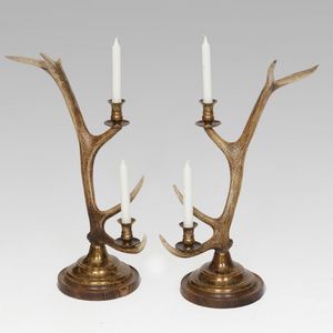 Candelabro europeo de metal chapado en hierro candelabros de cristal de boda para el hogar - Product Image 4