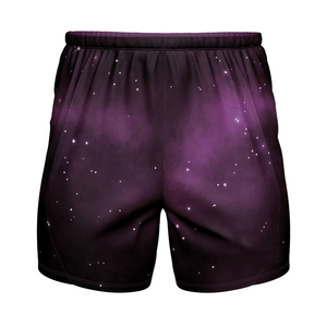 Shorts de sport personnalisés en mesh imprimé, imperméables, respirants, à séchage rapide, anti-UV, avec taille élastique, pour le football et la rugby. - Product Image 2
