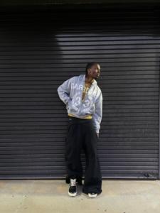 Sweat à capuche cousu à l'envers personnalisé couture inversée conception sweat à capuche pour hommes point de broderie pull Streetwear à capuche - Product Image 5