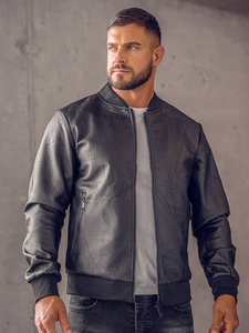 Chaqueta de Cuero para Hombre al por Mayor, Chaqueta de Cuero Genuino de Primera Calidad para Motociclistas - Product Image 4