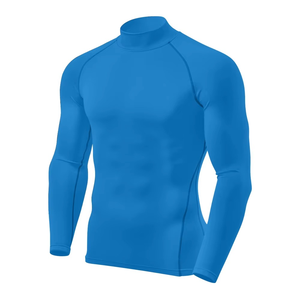 Camiseta de Compresión de Manga Larga Personalizada para Hombre, Protección UV UPF 50, Spandex, Secado Rápido, para Natación y Surf - Product Image 1