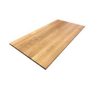 Table de conférence en chêne blanc personnalisable avec un design de plateau unique et des options de taille sur mesure - Product Image 1