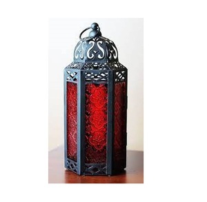 Lanterne de bougeoir gravée en métal de haute qualité pour mariage et décoration de la maison à un prix attractif - Product Image 4