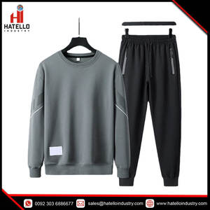Chándal deportivo de dos piezas para hombre, conjuntos de pantalones de alta calidad para invierno, de lujo, precio al por mayor - Product Image 4