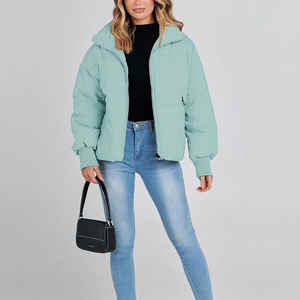 2025 New Style Winter Waterproof Breathable Plus Size Zipper Bomber <b>Jacket</b> Hot Sale Made in Pakistan - Product Image 4