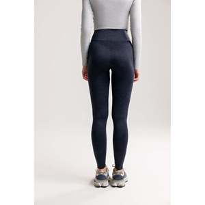 HyperGlam Grey Seamless Warm Casual Sport <b>Leggings</b> with <b>Pattern</b> Stretch and Thermal Features for Gym Yoga Pants - Product Image 2