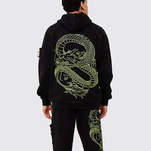 ชุดวอร์มพรีเมียมพิมพ์ลายสำหรับผู้ชาย เสื้อฮู้ดดี้และกางเกงจ็อกเกอร์แบบสั่งทำ - Product Image 5