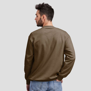 Sweat-shirt décontracté vert de style personnalisé pour hommes 100% coton Sweat-shirt de haute qualité Lauren Vintage pour hommes - Product Image 6