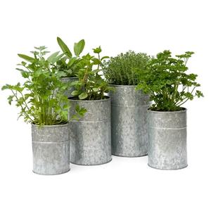 Maceta de Metal con recubrimiento de polvo negro, Forma cuadrada para el hogar, sala de estar, interior, exterior, balcón, decoración de jardín, tamaño grande - Product Image 3